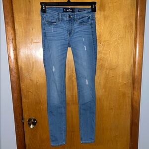 Hollister Blue Skinny Jeans Classic Fit